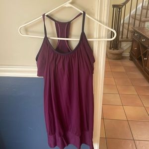 LuluLemon Maroon Workout Top
